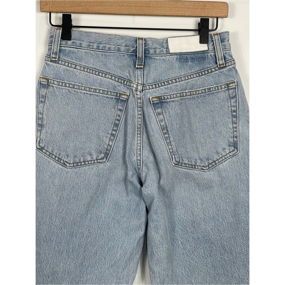 RE/DONE 70's Bootcut Jeans Light Wash 100% Cotton Size 26 - Picture 7 of 11